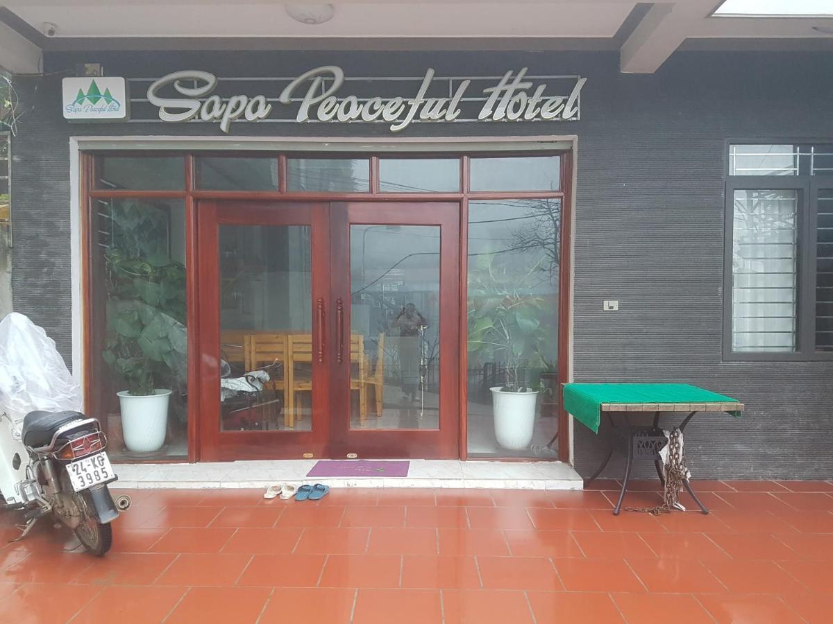 Sapa Peaceful Hotel Eksteriør bilde